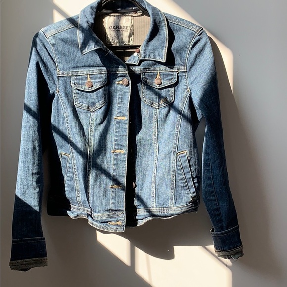 Garage Fitted Denim Jacket - Picture 1 of 5